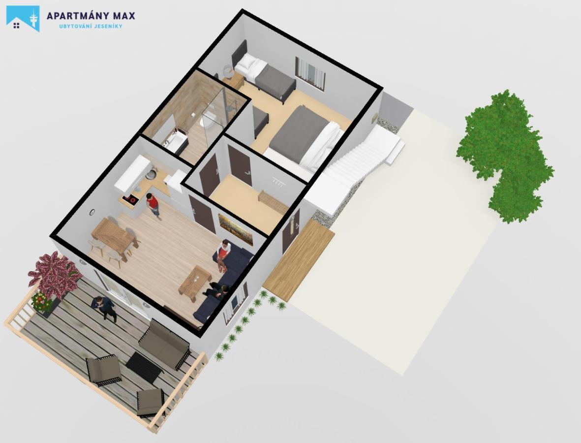 Apartmany Max Vaclavov u Bruntalu Exterior foto